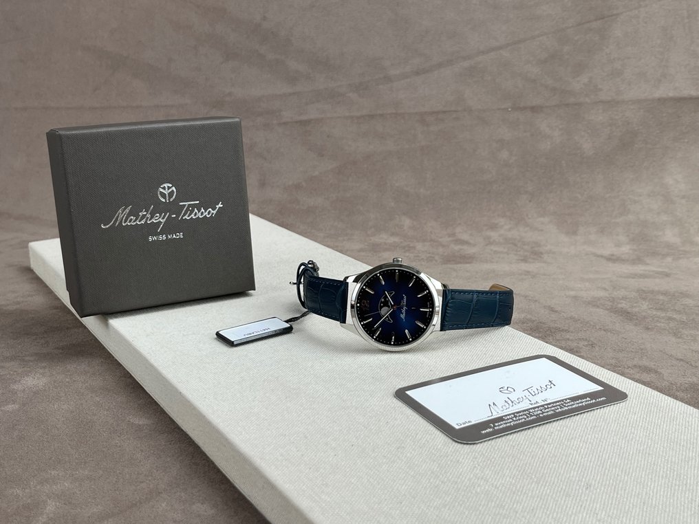 Mathey-Tissot - Urban Moon Date - Nincs minimálár - H411LABU - Férfi - 2020+ #2.1