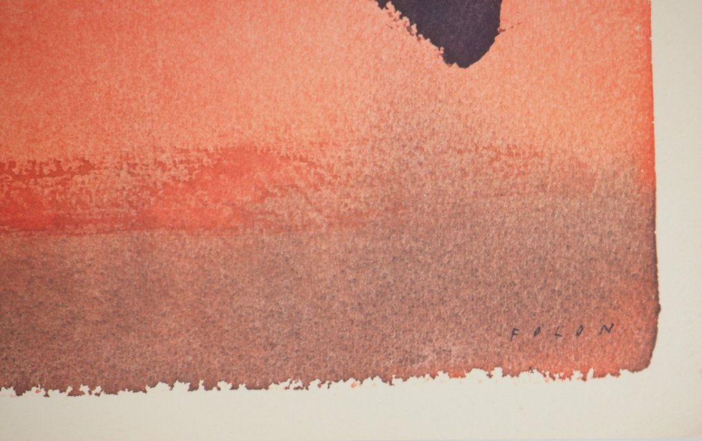 Jean-Michel Folon (1934-2005) - Homme cosmique #1.0