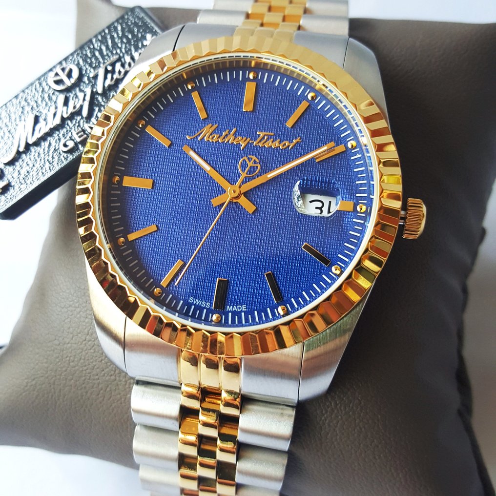 Mathey-Tissot - Cyclops Loupe - Sun Bezel - 18K Gold - Swiss Made - New - 没有保留价 - 男士 - 2025 #1.0