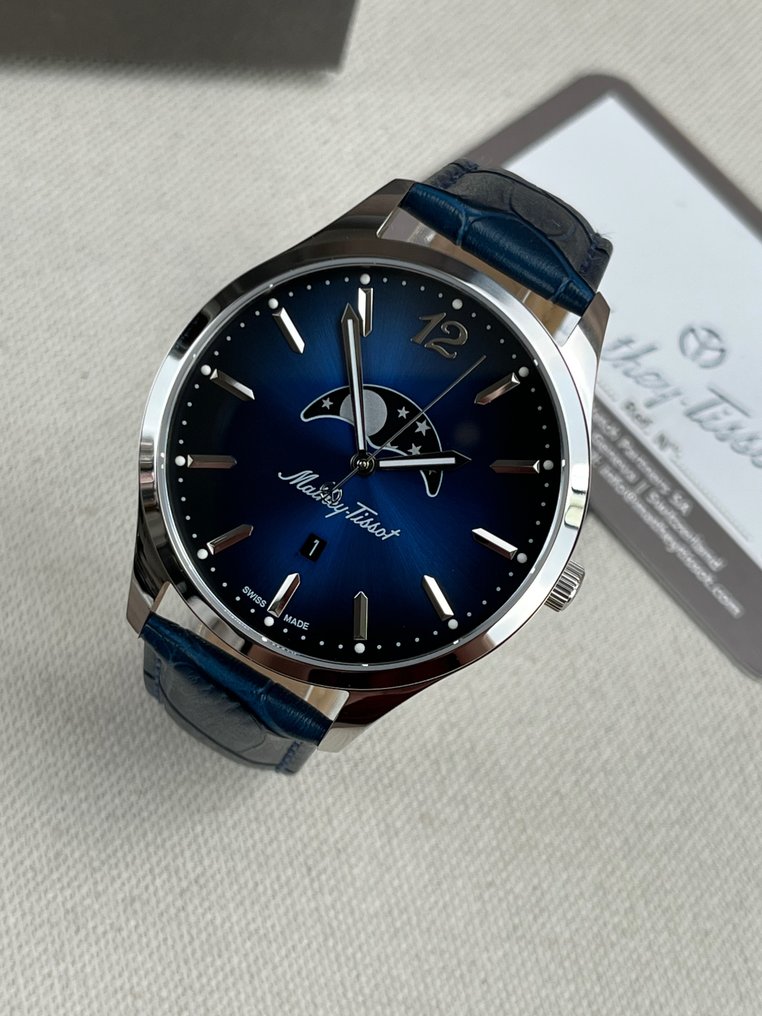 Mathey-Tissot - Urban Moon Date - Nincs minimálár - H411LABU - Férfi - 2020+ #1.0