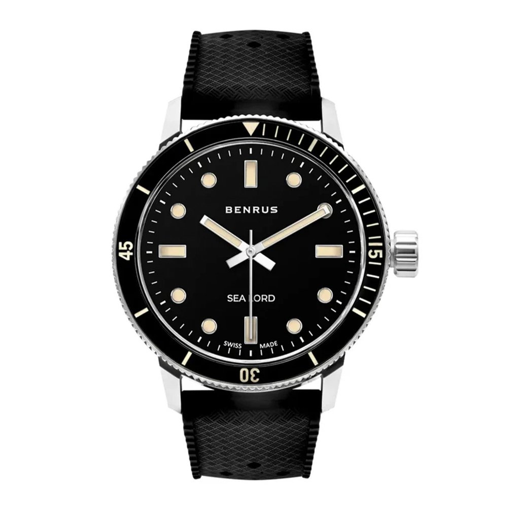 Benrus Dive Collection Brand New SEA LORD BLACK Herren 2011 heute auktion Catawiki
