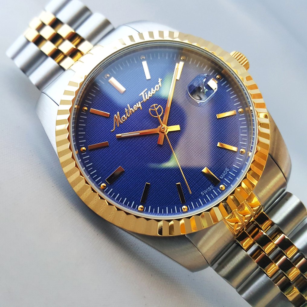 Mathey-Tissot - Cyclops Loupe - Sun Bezel - 18K Gold - Swiss Made - New - 没有保留价 - 男士 - 2025 #1.0