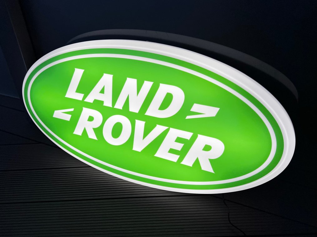 Sign - Land Rover - Large Land Rover Illuminated Sign Lightbox #4.3