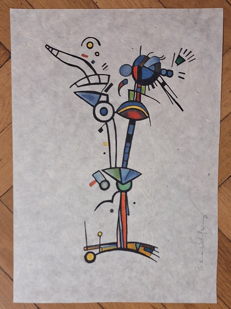 Emma Wildfang - Road Runner "Tribute series - Icons Reimagined "Wassily Kandinsky" #1.0