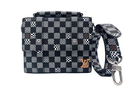 Louis Vuitton - soft trunk distorted damier Limited Edition - Crossbody táska #1.1