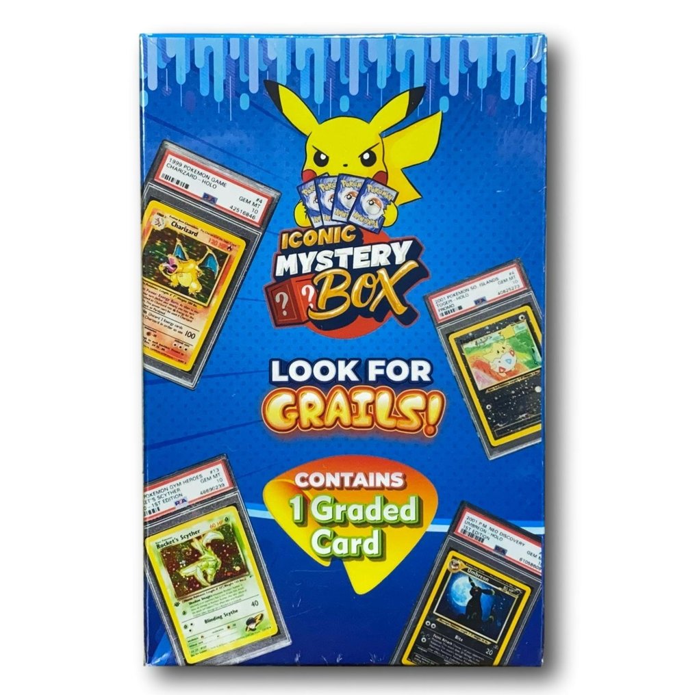 Iconic Mystery Box - Graded Card Box - Pokémon Mystery box - online ...