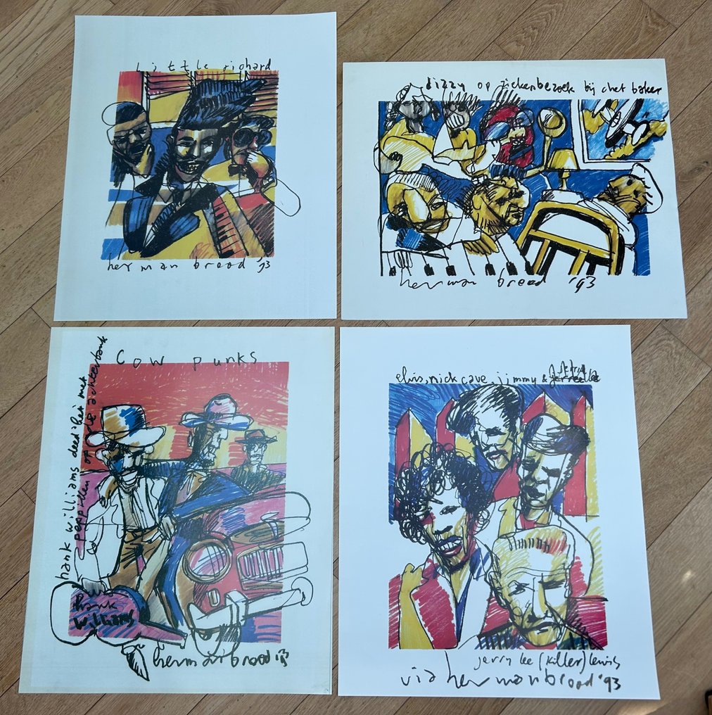 Herman Brood - Elvis Presley & Related, Little Richard, Hank Williams - Dizzy Gillespie #1.0