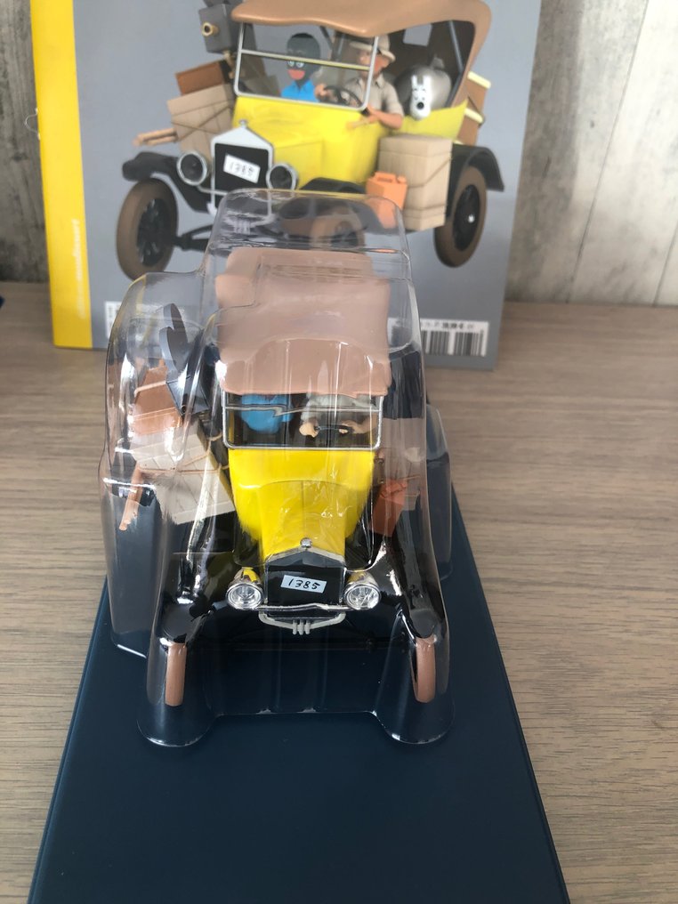 Moulinsart - Tintin - Voiture 1/24e - La Ford T jaune du Congo #4.3