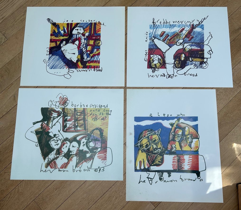 Herman Brood - Freddie Mercury, Joe Cocker, Elton John - Barbra Streisand #1.0