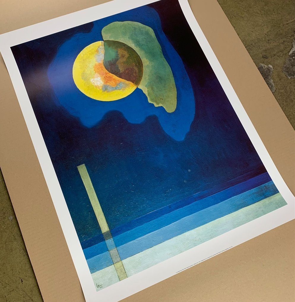 Wassily Kandinsky (1866-1944) - Yellow Circle 1926 - Artprint - 80 x 60 cm #3.2