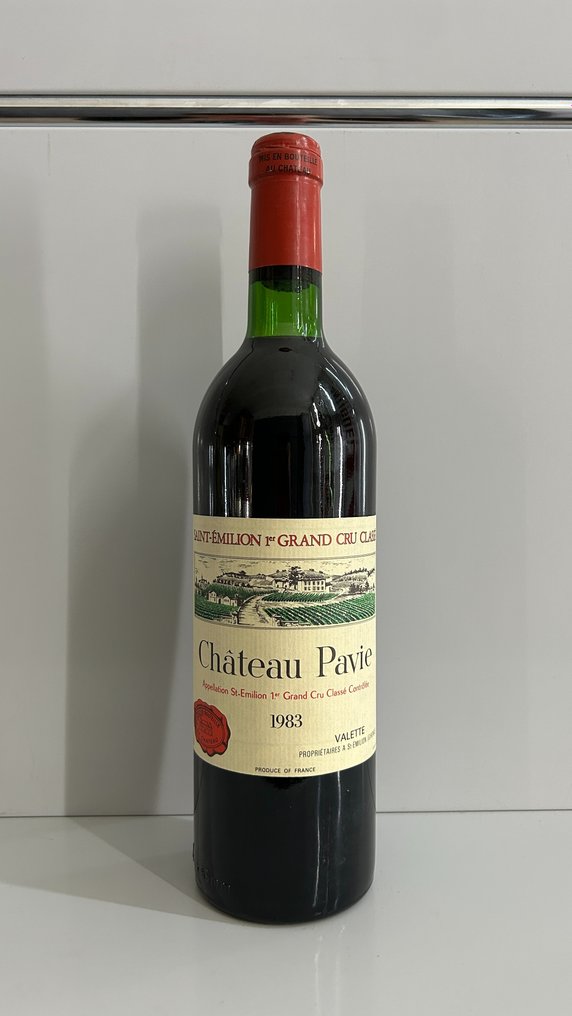 1983 Château Pavie - Saint-Émilion 1er Grand Cru Classé B - 1 Flaska (0,75 l) #1.1