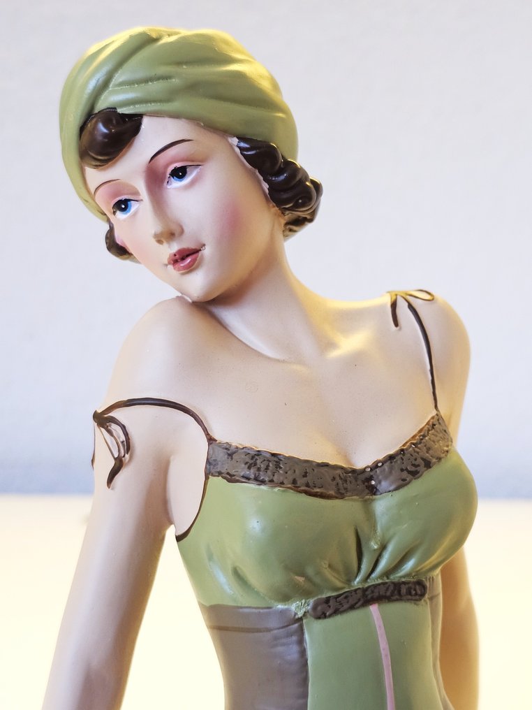 Γλυπτό, Lingerie Dame Jaren '50 - 32 cm - ρητίνη #4.3