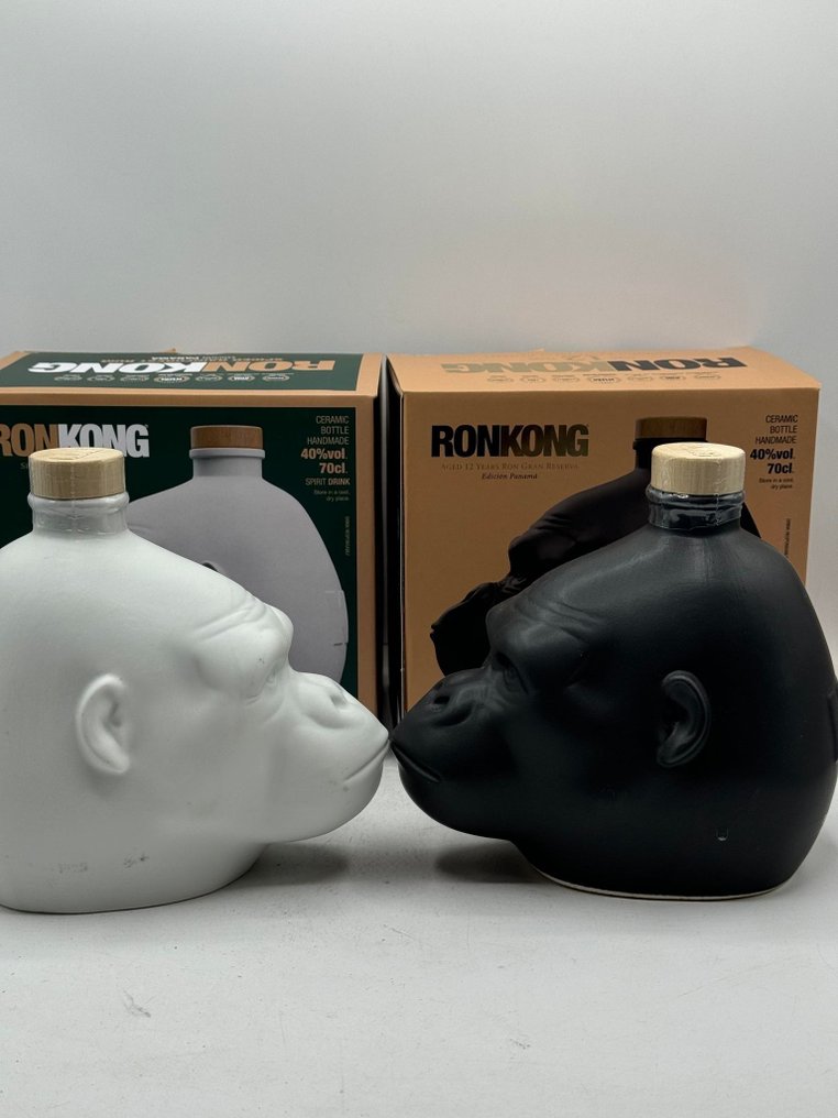 Kong - Spiced White & Black 12yo Gran Reserva - 70cl - 2 bottles #1.0