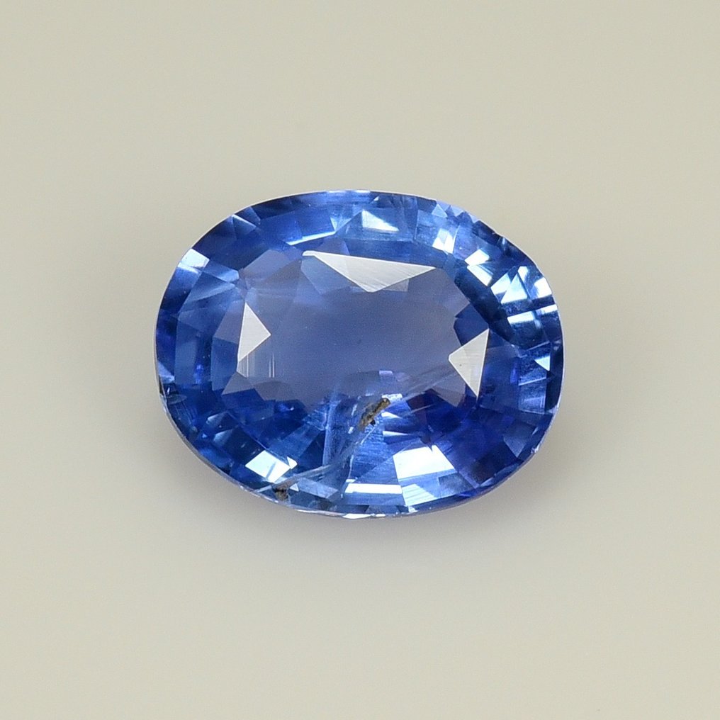 蓝色 蓝宝石  - 1.10 ct - 美国宝石研究院（GIA） #1.0