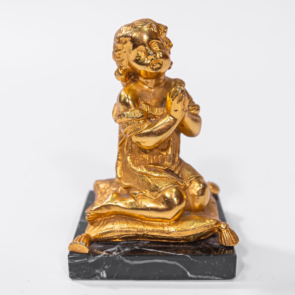 Johannes pronssinen kullattu - Pronssattu - 1850-1900 #1.0