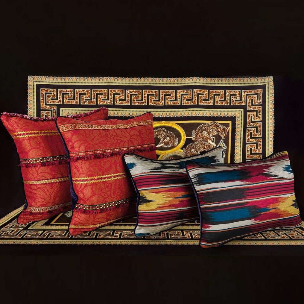 ETRO Home 新的一组四个 - 垫子 #1.0