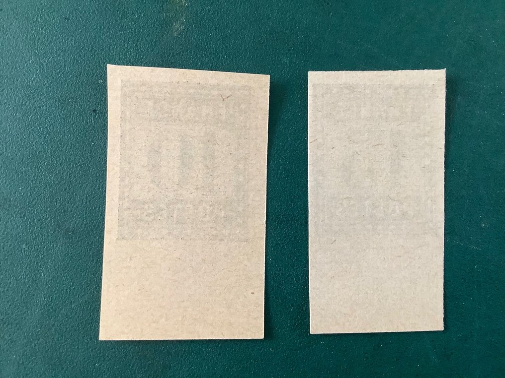 法国 1875 - 未使用的邮票 刑罚邮票带边 - Maury #4.3