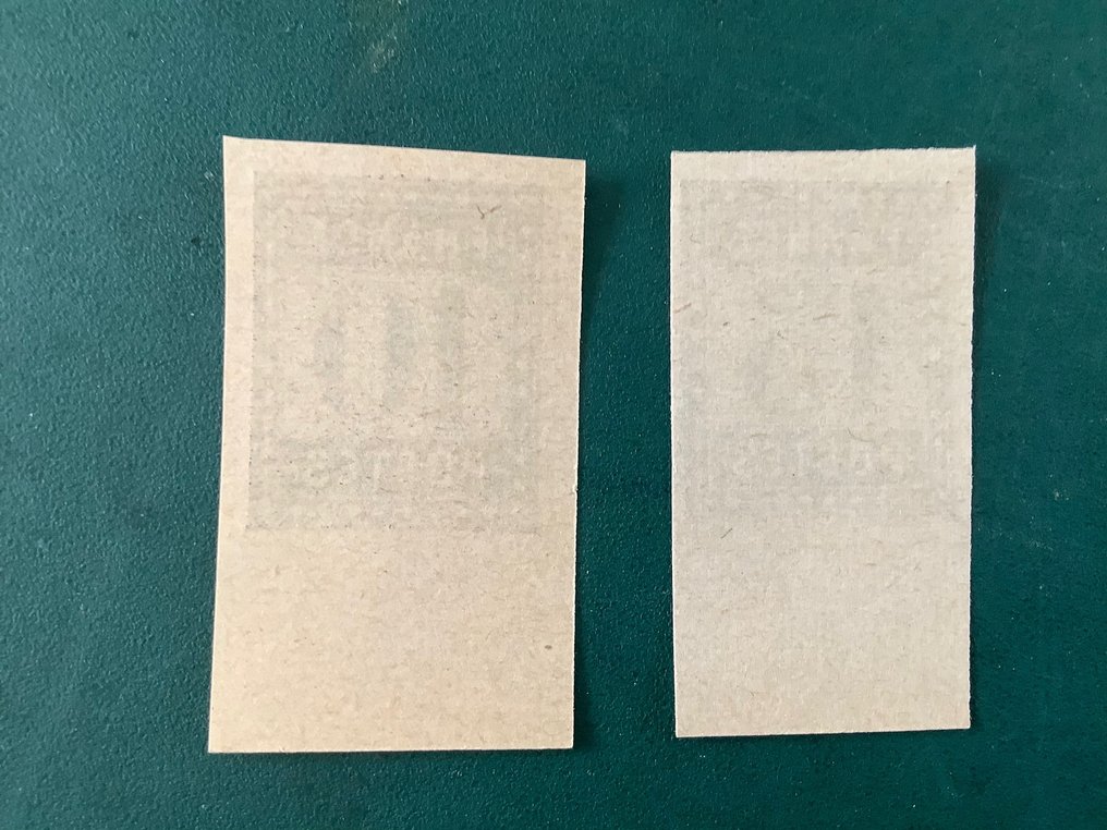 法国 1875 - 未使用的邮票 刑罚邮票带边 - Maury #2.1