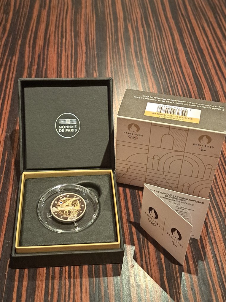 Frankrike. 2 Euro 2024 "La Tour Eiffel Danse" Proof  (Ingen reservasjonspris) #2.1
