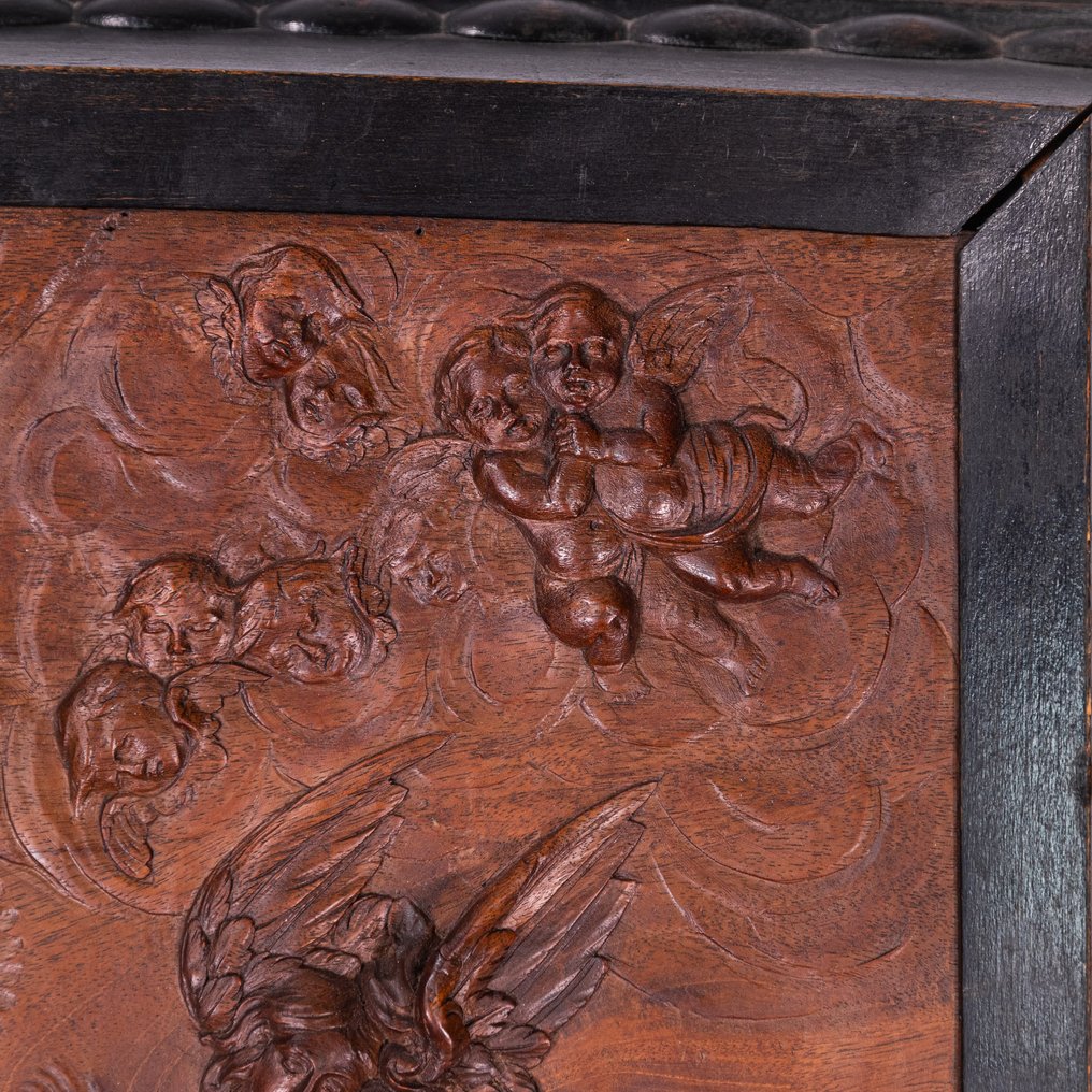 Houtsnijwerk, XIX wiek - Mahoń - 1850-1900 #3.2