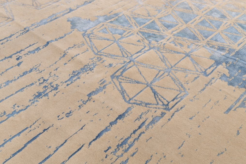 Designer Teppich mit viel Seide - Teppich - 349 cm - 242 cm #1.0