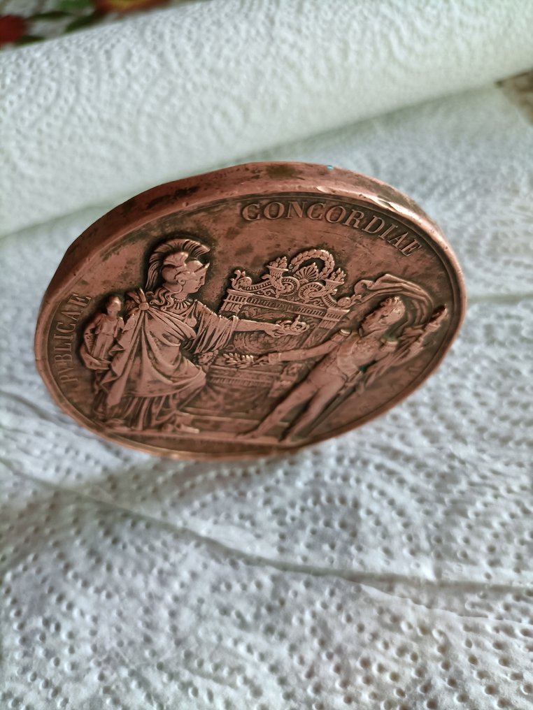 法國 - 軍功章 - 路易-菲利普的登基奖章 - 1830 #4.3