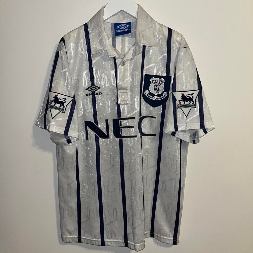Everton FC 3rd/Third - English Premier League - Anders Limpar - 1993 - Football shirt #1.0