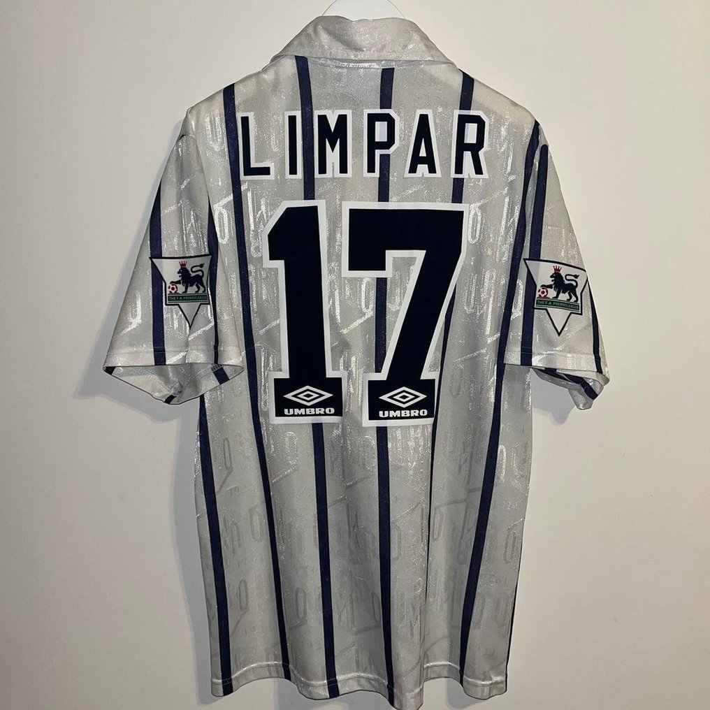 Everton FC 3rd/Third - English Premier League - Anders Limpar - 1993 - Football shirt #1.0