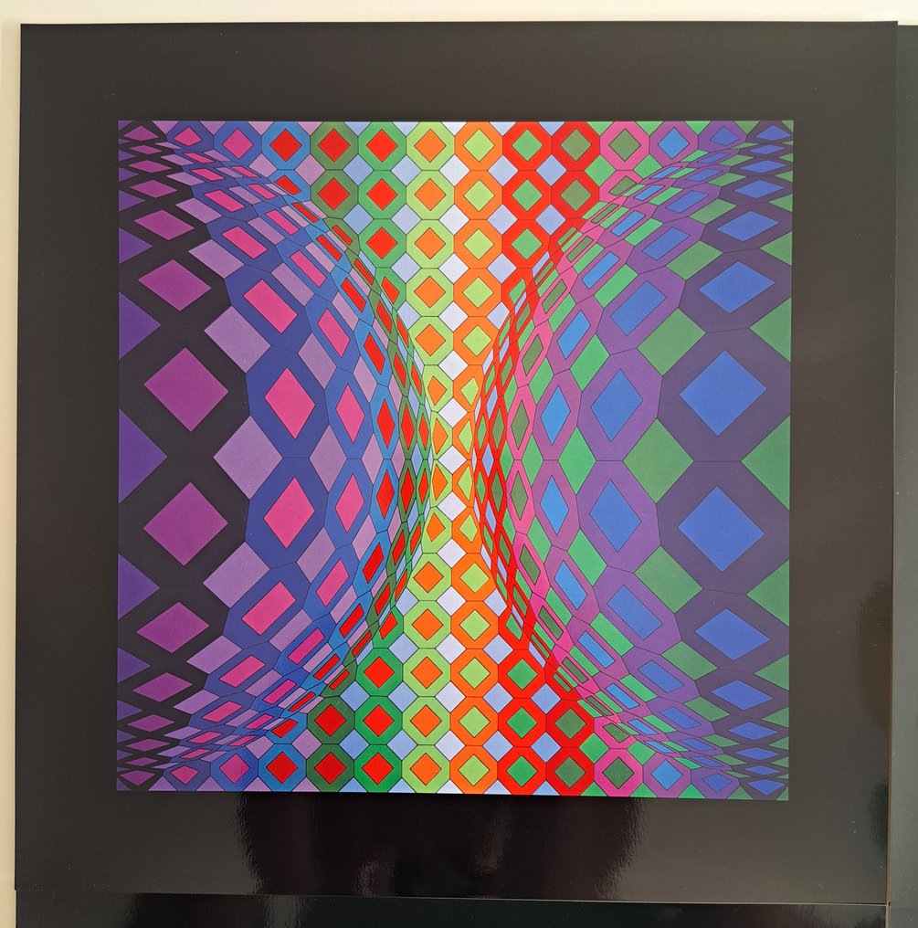 Victor Vasarely (1906-1997) - Structures universelles de l'hexagone (Portfolio) #3.2