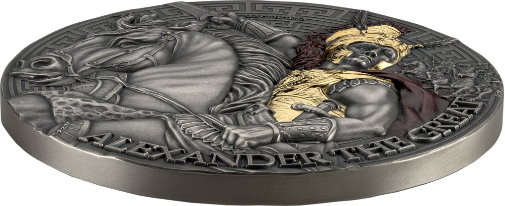 Kamerun. 5000 Francs 2024 Alexander the Great - Great Commanders, 5 Oz (.999) #2.1