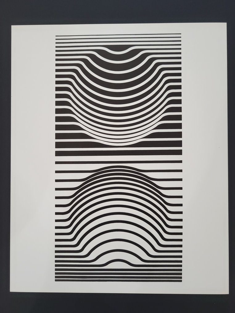 Victor Vasarely (1906-1997) - Sir - Ris (1952) #1.0