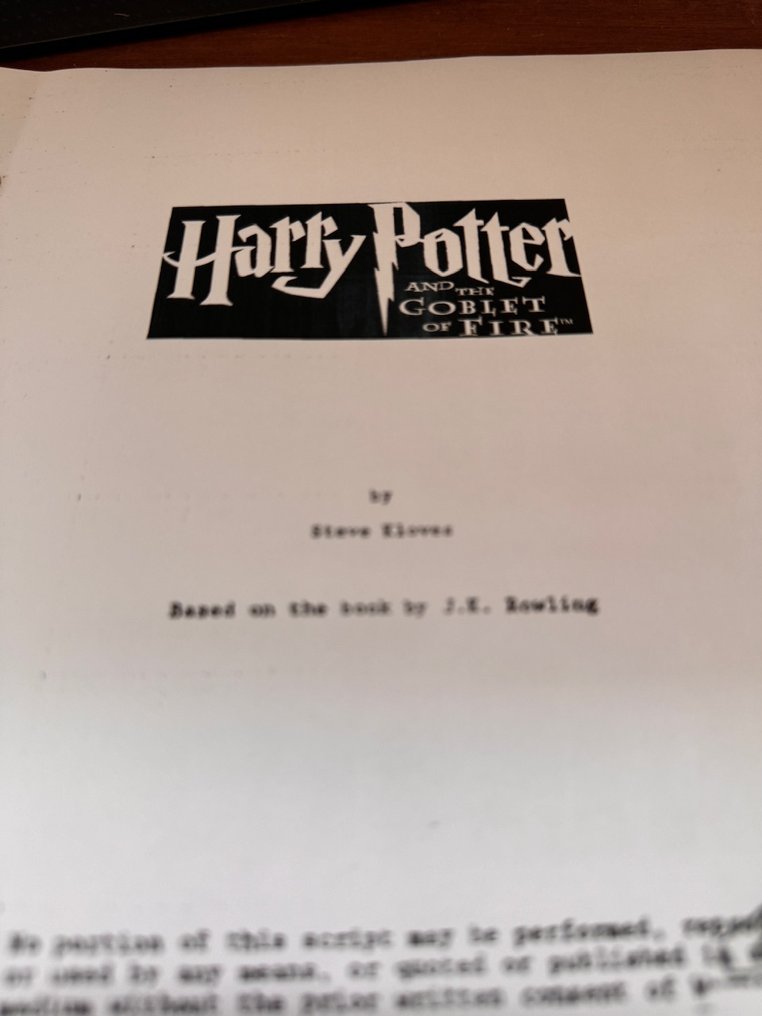 Harry Potter and the Goblet of Fire (2005) - Daniel Radcliffe, Emma Watson, Rupert Grint, Michael Gambon, Ralph Fiennes - Warner Bros., Wizzarding World #1.0