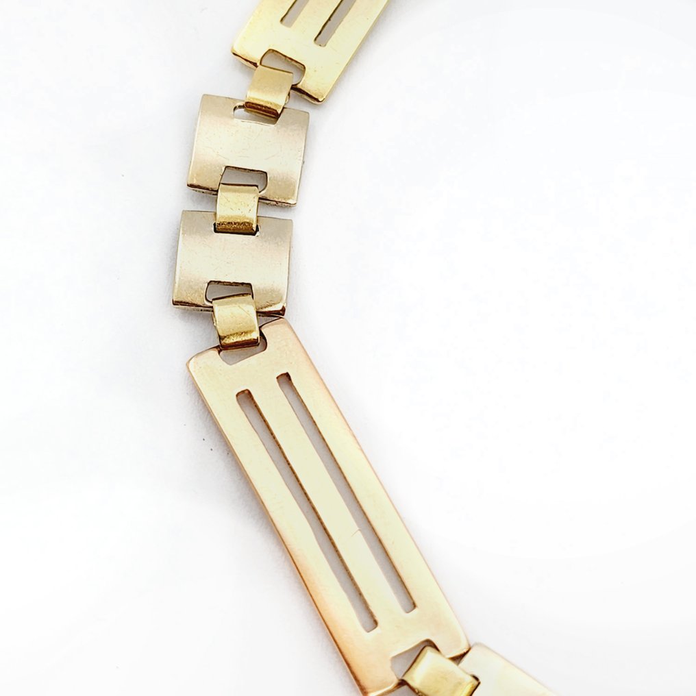 Βραχιόλι - 18 καράτια Κίτρινο χρυσό, Ροζ χρυσό #3.2