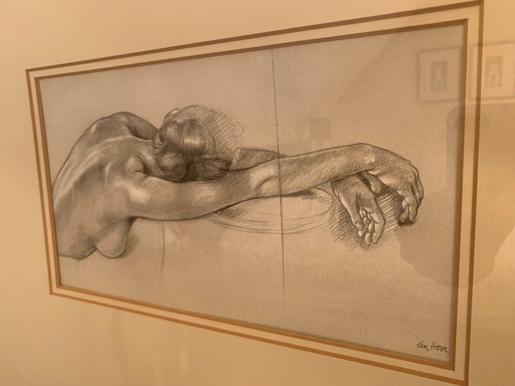 Francine Van Hove (1942) - Two exquisite high-quality drawings #3.2