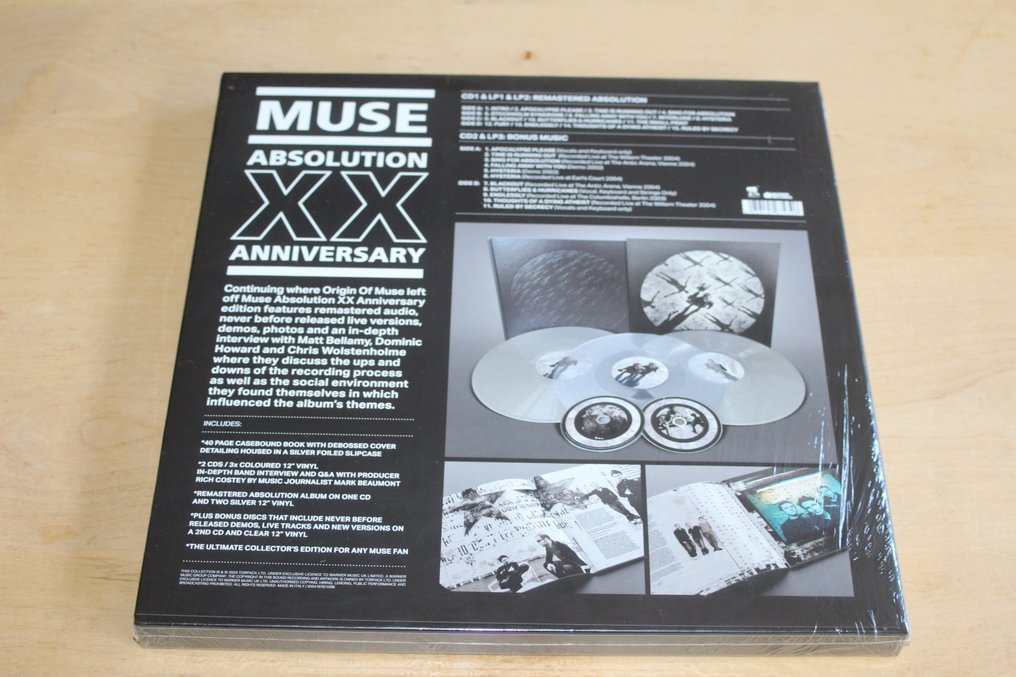 Muse - Absolution (XX Anniversary) Deluxe Edition - LP Box set - 2023 #2.1