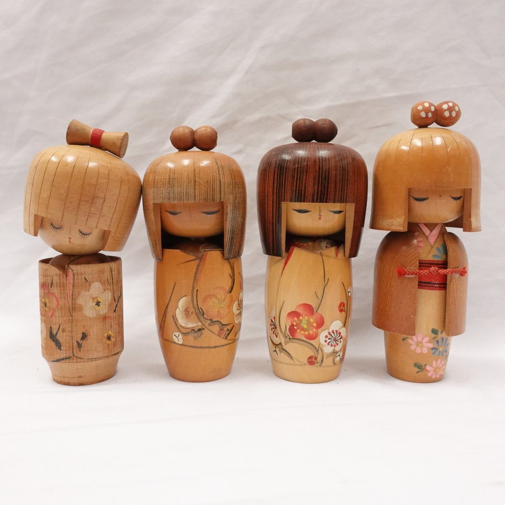 Sosaku Kokeshi "創作こけし” Wood Japan Heisei period (1989present