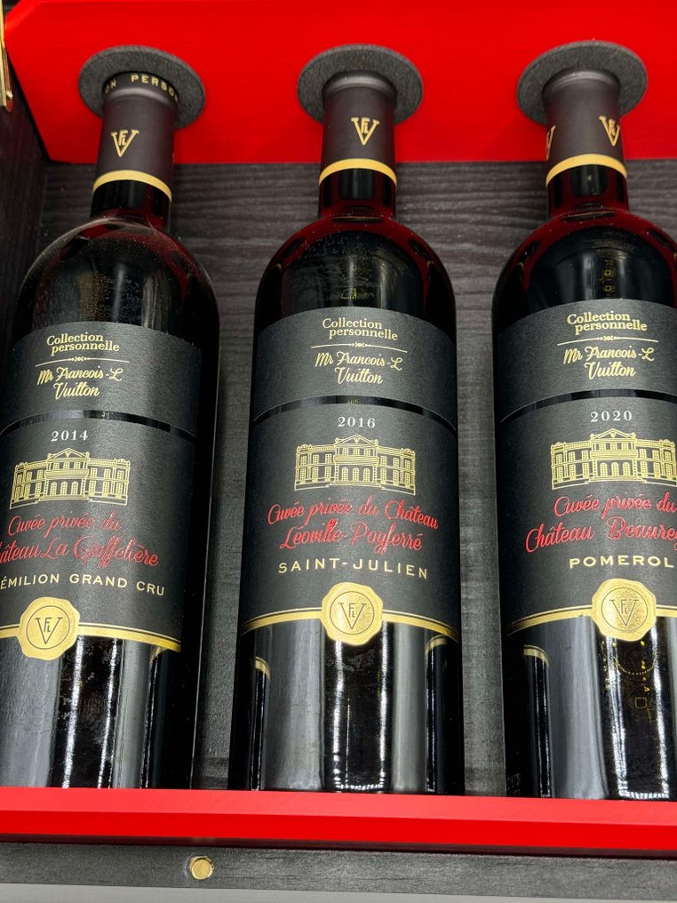 Vuitton, Assortment Case Collection Personnelle M. Francois Louis Vuitton - Bordeaux - 6 Bottles (0.75L) #1.0