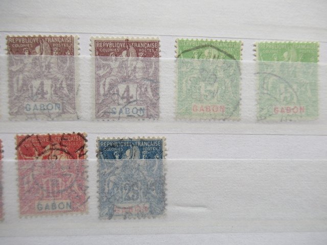 加彭  - 重要的邮票收藏 #3.2