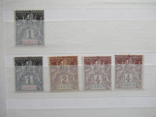 加彭  - 重要的邮票收藏 #1.0