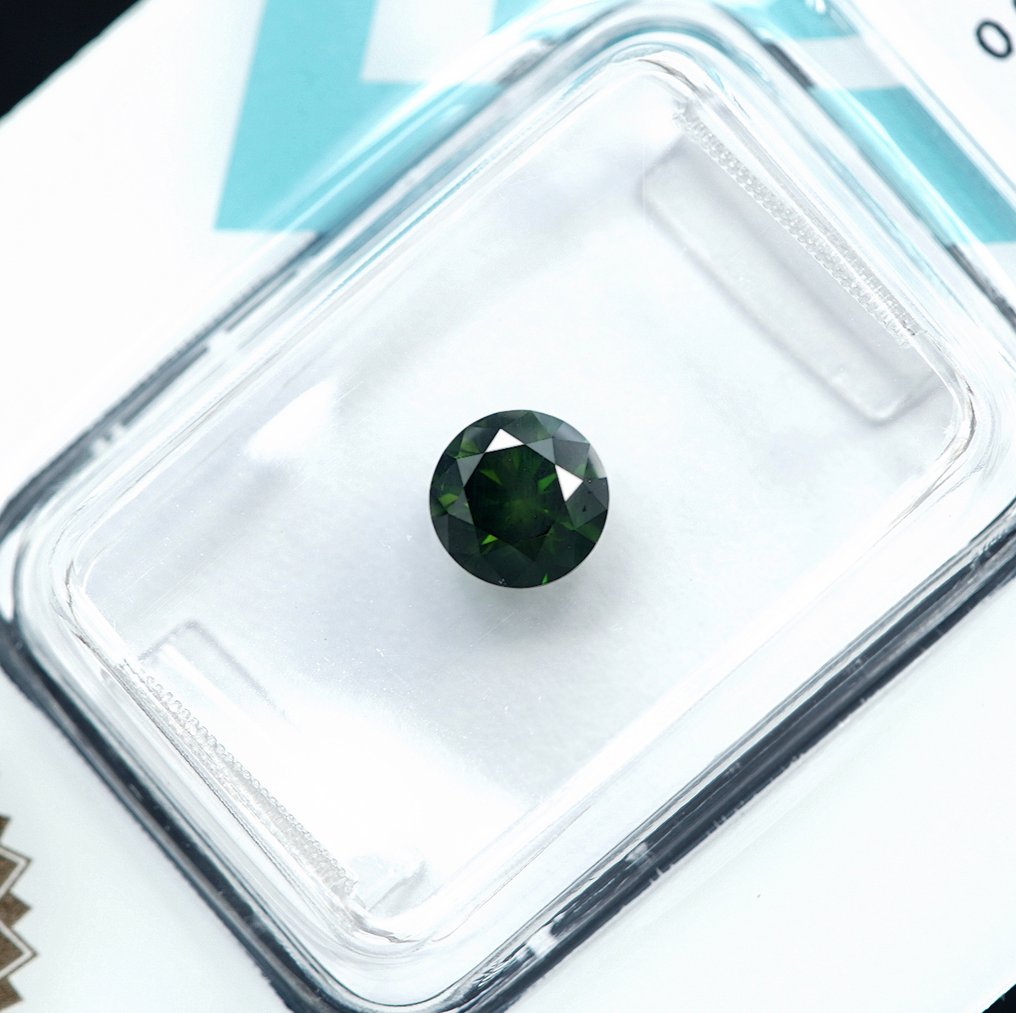 1 pcs Diamond  (Colour-treated)  - 0.63 ct - I1 - International Gemological Institute (IGI) #4.3