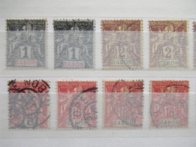 加彭  - 重要的邮票收藏 #2.1