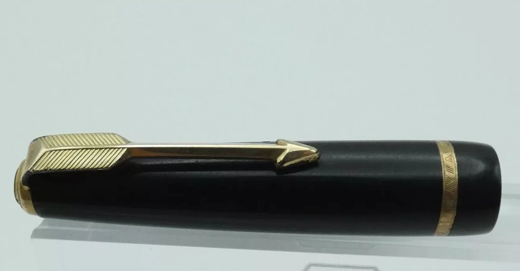 Parker - Vintage Slimfold Black, Medium 14K Nib - Stylo à plume #3.1