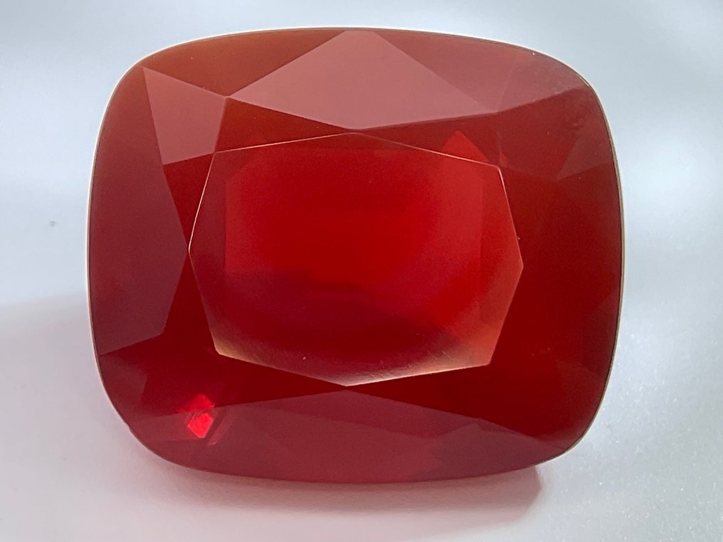 Arancione, Rosso Opale di fuoco - 23.53 ct - Asian Institute of Gemological Sciences (AIGS) - opale di fuoco ardente #1.0