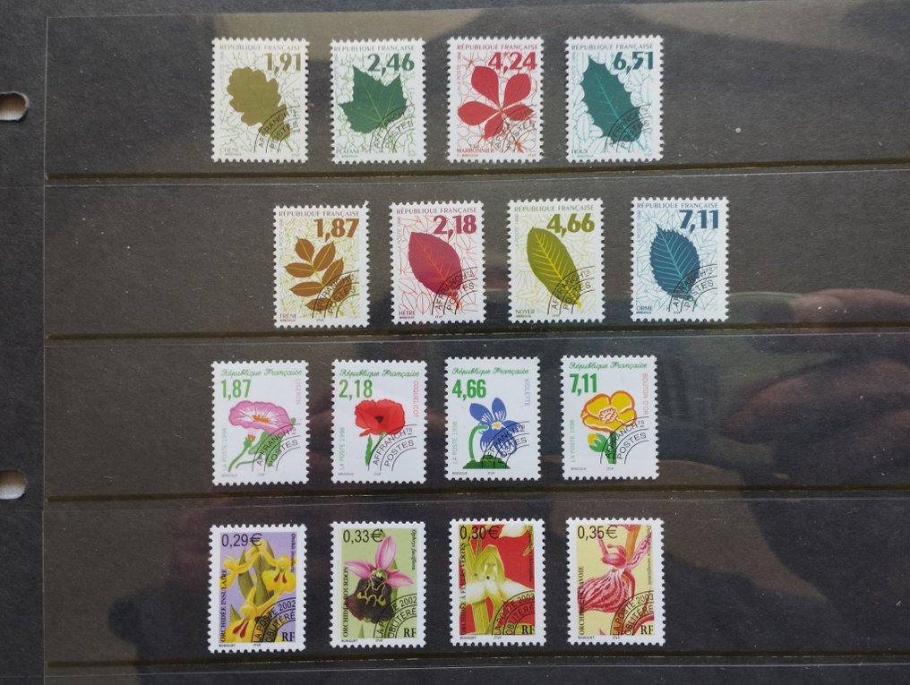 France 1964/2003 - Complete set of pre-printed stamps - MNH ** luxe #4.3