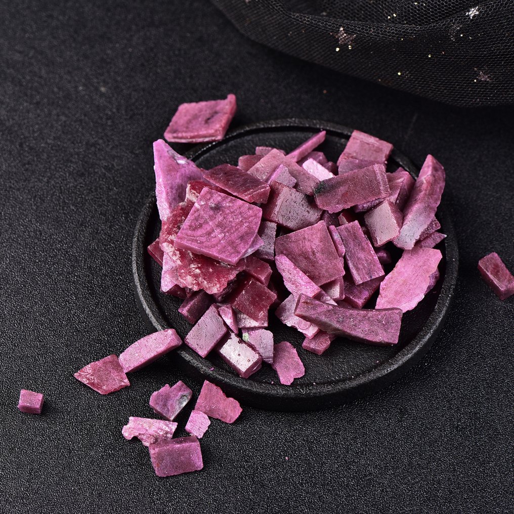 Natural Ruby - Captivating Collection of Natural Raw Rubies- 90.96 g #1.0