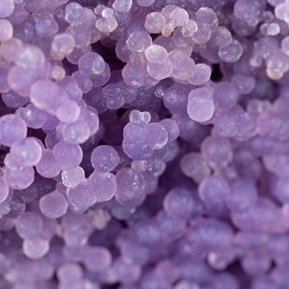 Rare - Grape Agate - 'Batu Manakarra' Bothroidal Chalcedony - Wood and Steel Artistic Base - Height: 240 mm - Width: 175 mm- 2661 g #4.3