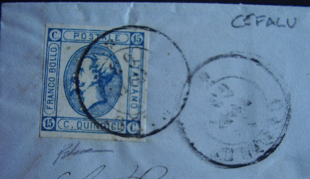 Olasz Királyság - Szép levél Cefalùból. #1.0