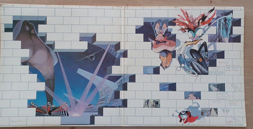 Pink Floyd - 1st Uk press- The Wall - LP - 1a Edición - 1979 #2.1