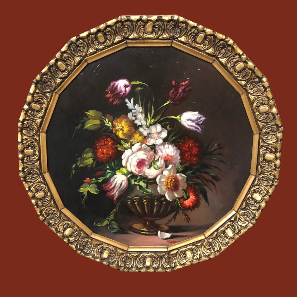 École espagnole (XX) - Tondo #1.0