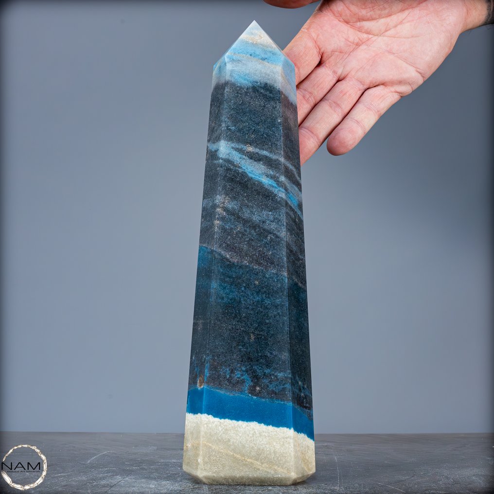 Natural First Quality Trolleit Obelisk, Brazil- 1555.34 g #2.1